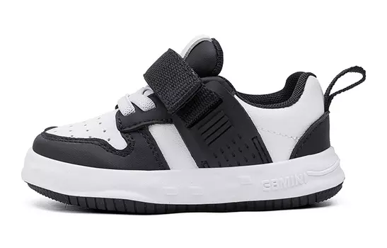 Кроссовки EBMINI inbemini Toddler Shoes TD Low-top, черный/белый