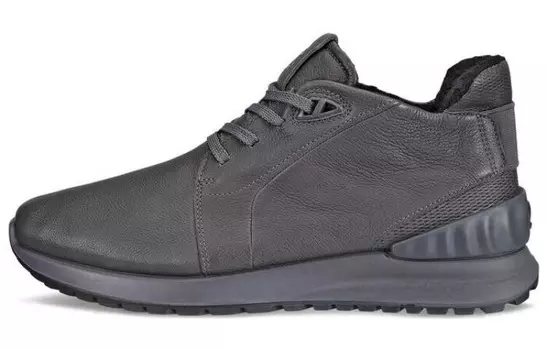 Кроссовки ecco Astir Waterproof Leather Sneakers, черный