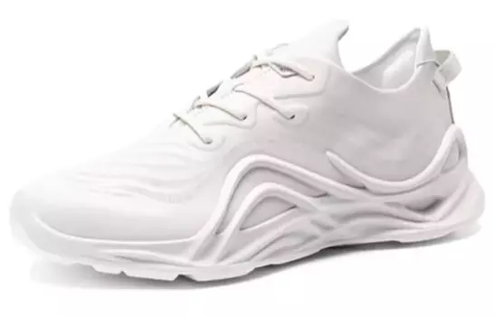 Кроссовки Ecco Casual Shoes Men Low-Top White
