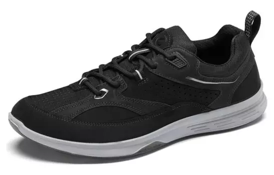 Кроссовки Ecco Casual Shoes Men Low-Top Black, черный