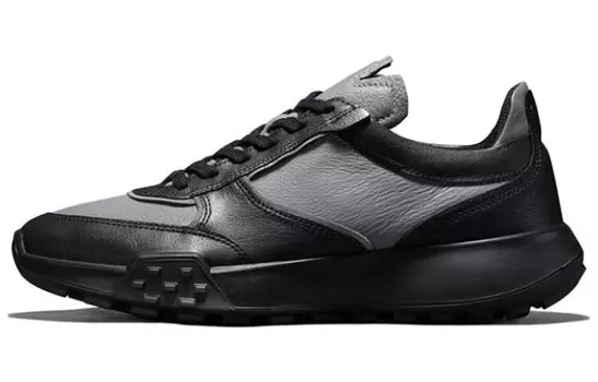 Кроссовки Ecco Casual Shoes Men Low-Top Black