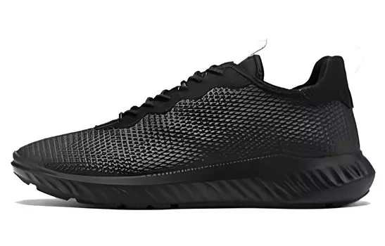 Кроссовки Ecco Casual Shoes Men Low-Top Black