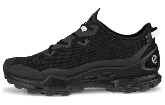 Кроссовки Ecco Casual Shoes Men Low-Top Black