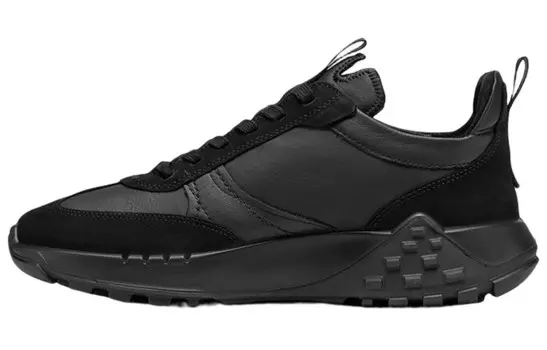 Кроссовки Ecco Casual Shoes Men Low-Top Black