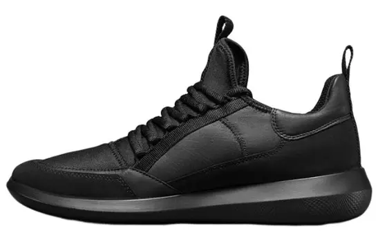 Кроссовки Ecco Casual Shoes Men Low-Top Black