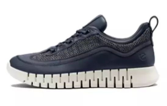 Кроссовки Ecco Casual Shoes Men Low-Top Black