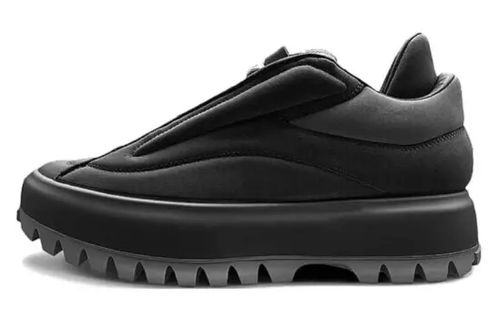Кроссовки Ecco Casual Shoes Men Low-Top Black