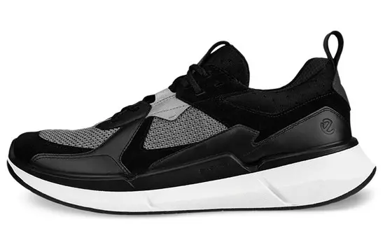 Кроссовки Ecco Casual Shoes Men Low-Top Black, черный