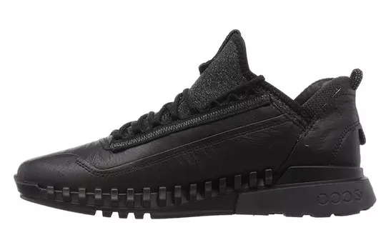 Кроссовки Ecco Casual Shoes Men Low-Top Black