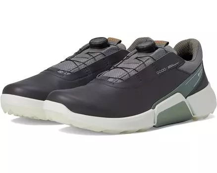 Кроссовки ECCO Golf Biom H4 Boa GORE-TEX Waterproof Golf Hybrid Golf Shoes, цвет Magnet/Frosty Green Cow Leather