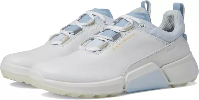 Кроссовки ECCO Golf Biom H4 GORE-TEX Waterproof Golf Hybrid Golf Shoes, цвет White/Air Steer Leather/Textile