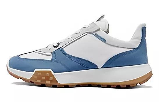 Кроссовки ecco Lifestyle Shoes Men Low-top Vintage Blue, синий