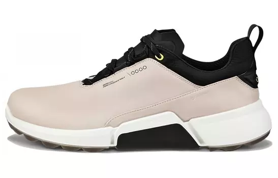 Кроссовки ecco Lifestyle Shoes Men Low-top Beige/Black, бежевый/черный