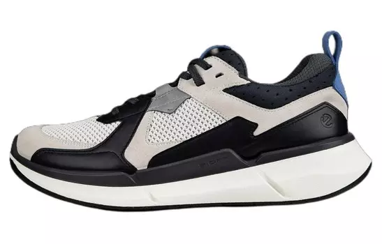 Кроссовки ecco Lifestyle Shoes Men Low-top Off Black, серый/черный