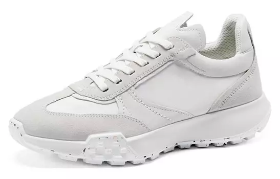 Кроссовки ecco Lifestyle Shoes Men Low-top Gray/White, серый/белый