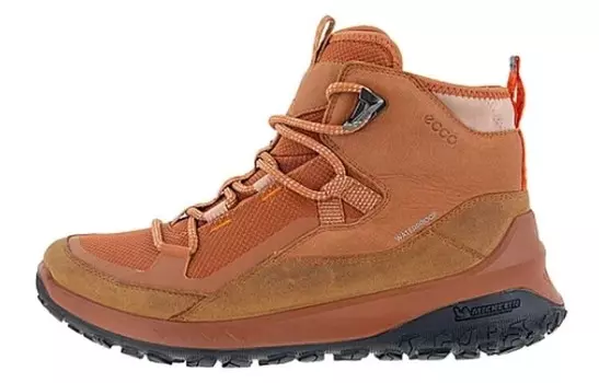 Кроссовки ecco Lifestyle Shoes Women's High-top Brown, коричневый
