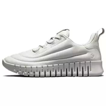 Кроссовки ecco Lifestyle Shoes Women's Low-top Gray/White, серый/белый