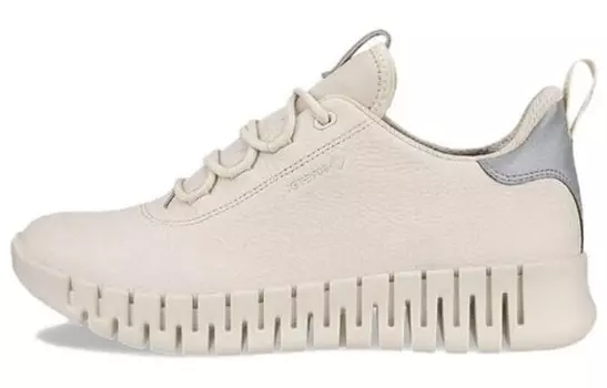 Кроссовки ecco Lifestyle Shoes Women's Low-top Lime Gray, серый