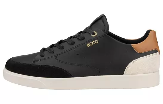 Кроссовки ecco Lifestyle Shoes Women's Low-top Grey/Black, серый/черный