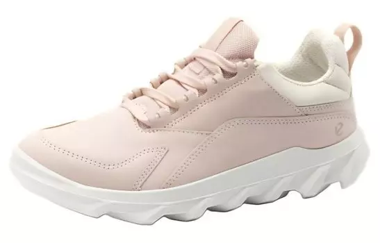 Кроссовки ecco MX Suede Sneakers, розовый
