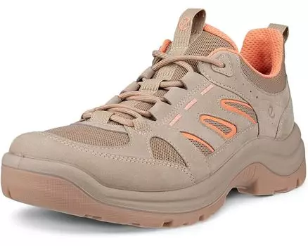 Кроссовки ECCO Offroad Lace Up, цвет Nude/Nude/Coral