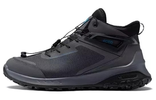 Кроссовки ecco Otto Series Lifestyle Shoes Men Low-top Iron Gray, серый