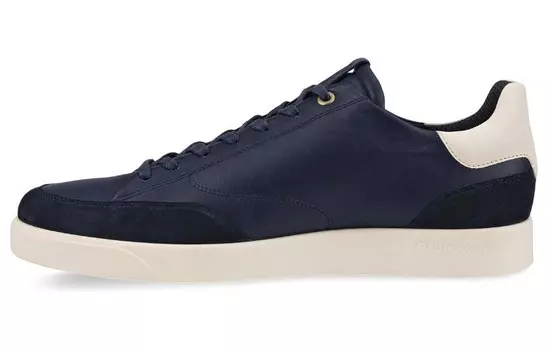 Кроссовки ecco Skateboarding Shoes Men Low-top Blue, синий