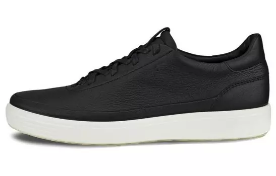 Кроссовки ecco Skateboarding Shoes Men Low-top Black, черный