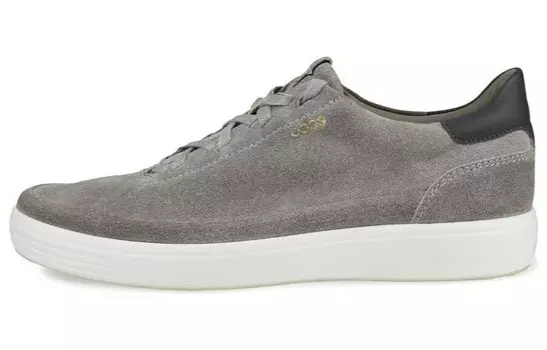 Кроссовки ecco Skateboarding Shoes Men Low-top Gray, серый