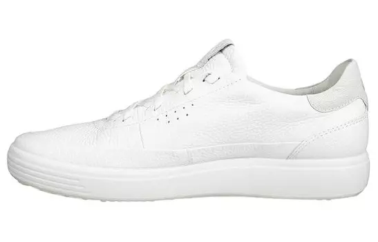 Кроссовки ecco Skateboarding Shoes Men Low-top White, белый