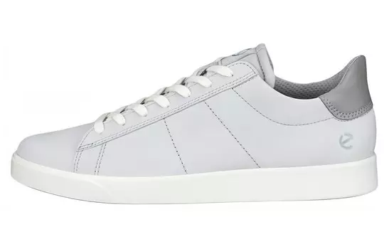Кроссовки ecco Skateboarding Shoes Men Low-top Gray, серый