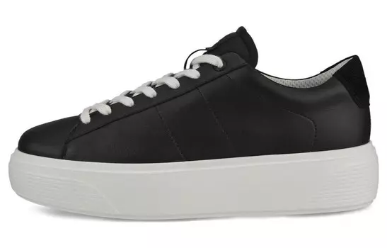 Кроссовки ecco Skateboarding Shoes Women's Low-top Black, черный