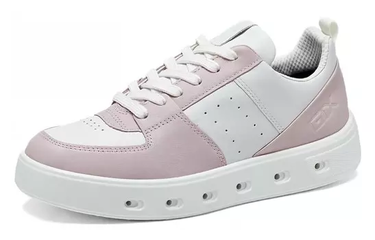 Кроссовки ecco Skateboarding Shoes Women's Low-top Ice Purple Powder, фиолетовый