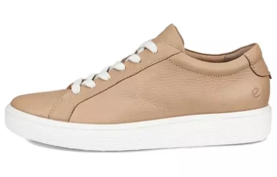 Кроссовки ecco Skateboarding Shoes Women's Low-top Light Brown, коричневый