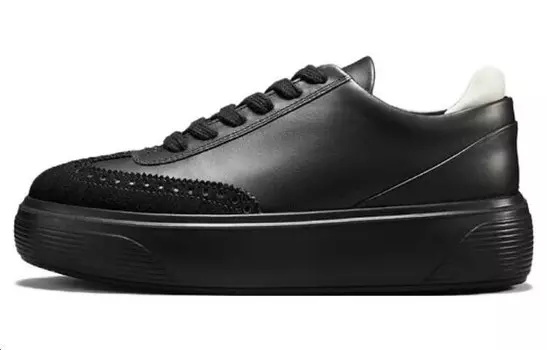 Кроссовки ecco Skateboarding Shoes Women's Low-top Black, черный