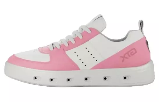 Кроссовки ecco Skateboarding Shoes Women's Low-top Pink, розовый