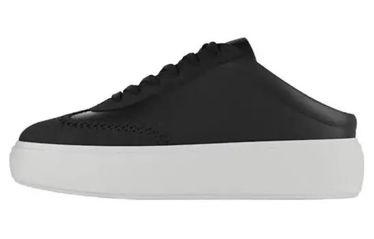 Кроссовки ecco Skateboarding Shoes Women's Low-top Black, черный