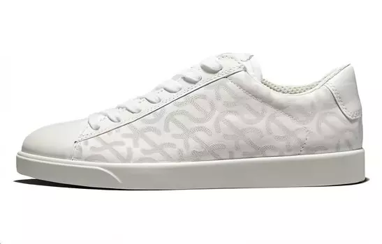 Кроссовки ecco Skateboarding Shoes Women's Low-top White, белый