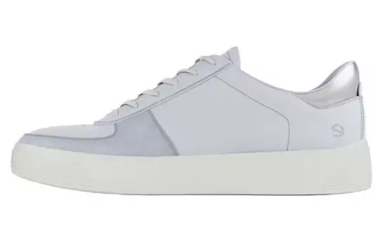 Кроссовки ecco Skateboarding Shoes Women's Low-top Blue, синий