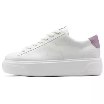 Кроссовки ecco Skateboarding Shoes Women's Low-top White, белый