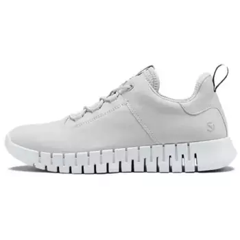 Кроссовки ecco Smart Series Lifestyle Shoes Men Low-top Gray/White, серый/белый