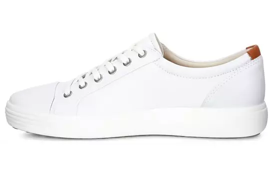 Кроссовки ecco Soft 7 Lifestyle Shoes Men Low-top White, белый