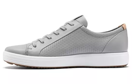Кроссовки ecco Soft Cool Lifestyle Shoes Men Low-top Dove Gray, серый