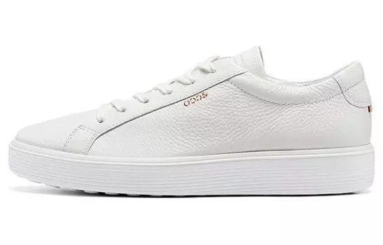 Кроссовки ecco Soft Cool Lifestyle Shoes Men Low-top White, белый