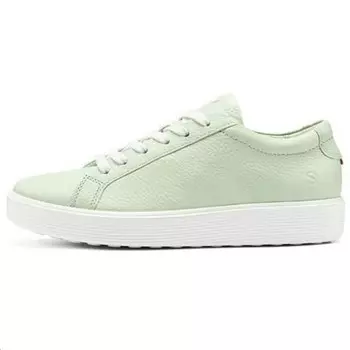 Кроссовки ecco Soft Cool Skateboarding Shoes Women's Low-top Cyan, голубой