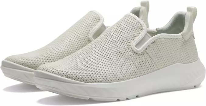 Кроссовки ECCO Sport ATH-1FM Slip-On, цвет Shadow White/Shadow White