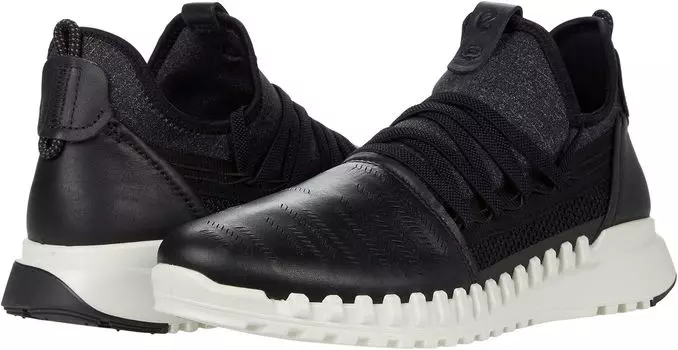 Кроссовки ECCO Sport Zipflex Low Cut Boot, цвет Black Cow Leather