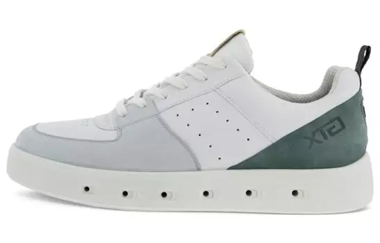Кроссовки ecco Street 720 Series Stylish Skateboarding Shoes Men Low-top Green, зеленый