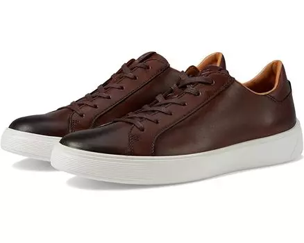 Кроссовки ECCO Street Tray Dress Sneaker, цвет Cognac