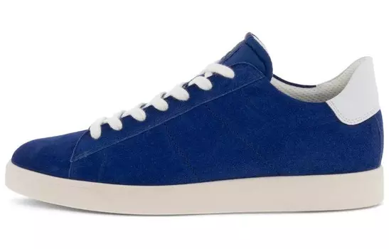 Кроссовки ecco Stylish Skateboarding Shoes Men Low-top Blue, синий